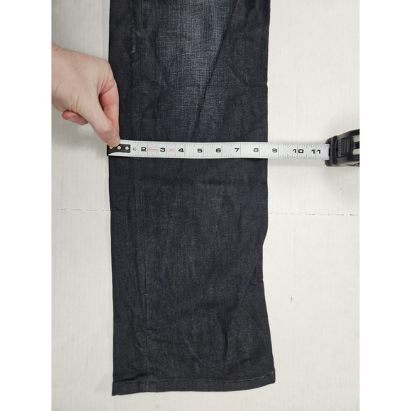 Diesel Viker Jeans Men's Size 31x32 Dark Blue Button Fly Straight Leg - Picture 6 of 14